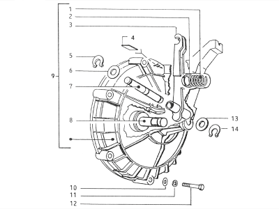 Clutch cover